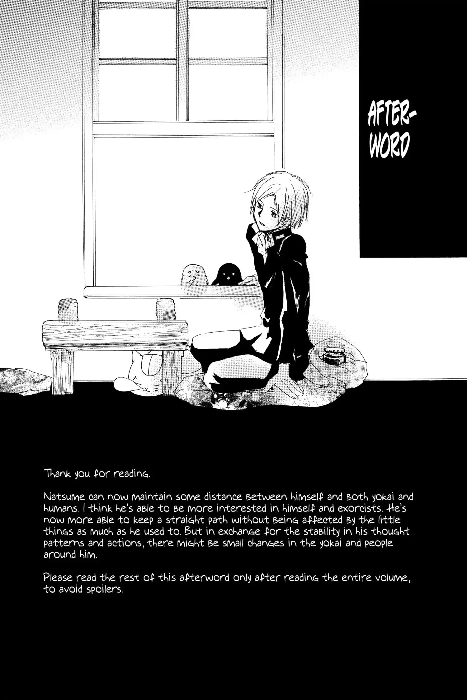 Natsume Yuujinchou chapter 73.2 page 1