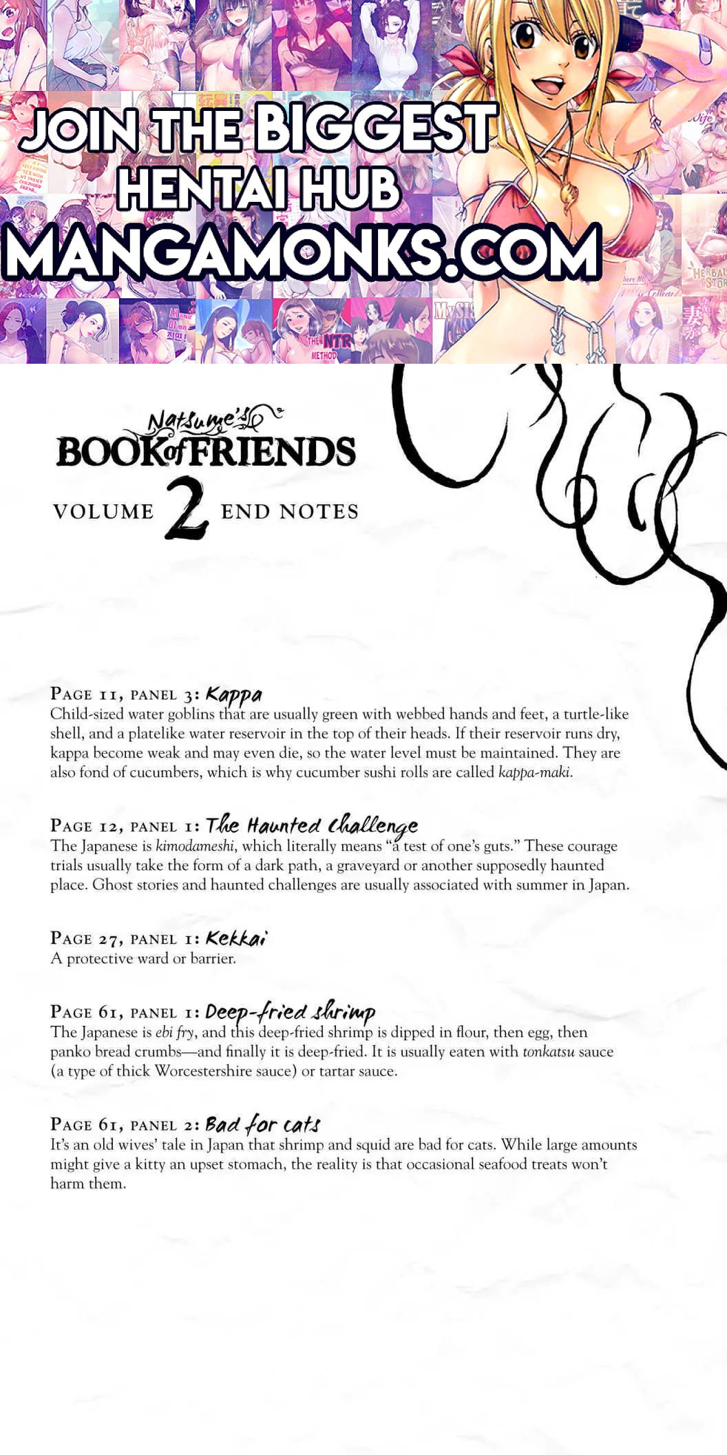 Natsume Yuujinchou chapter 8.2 page 1