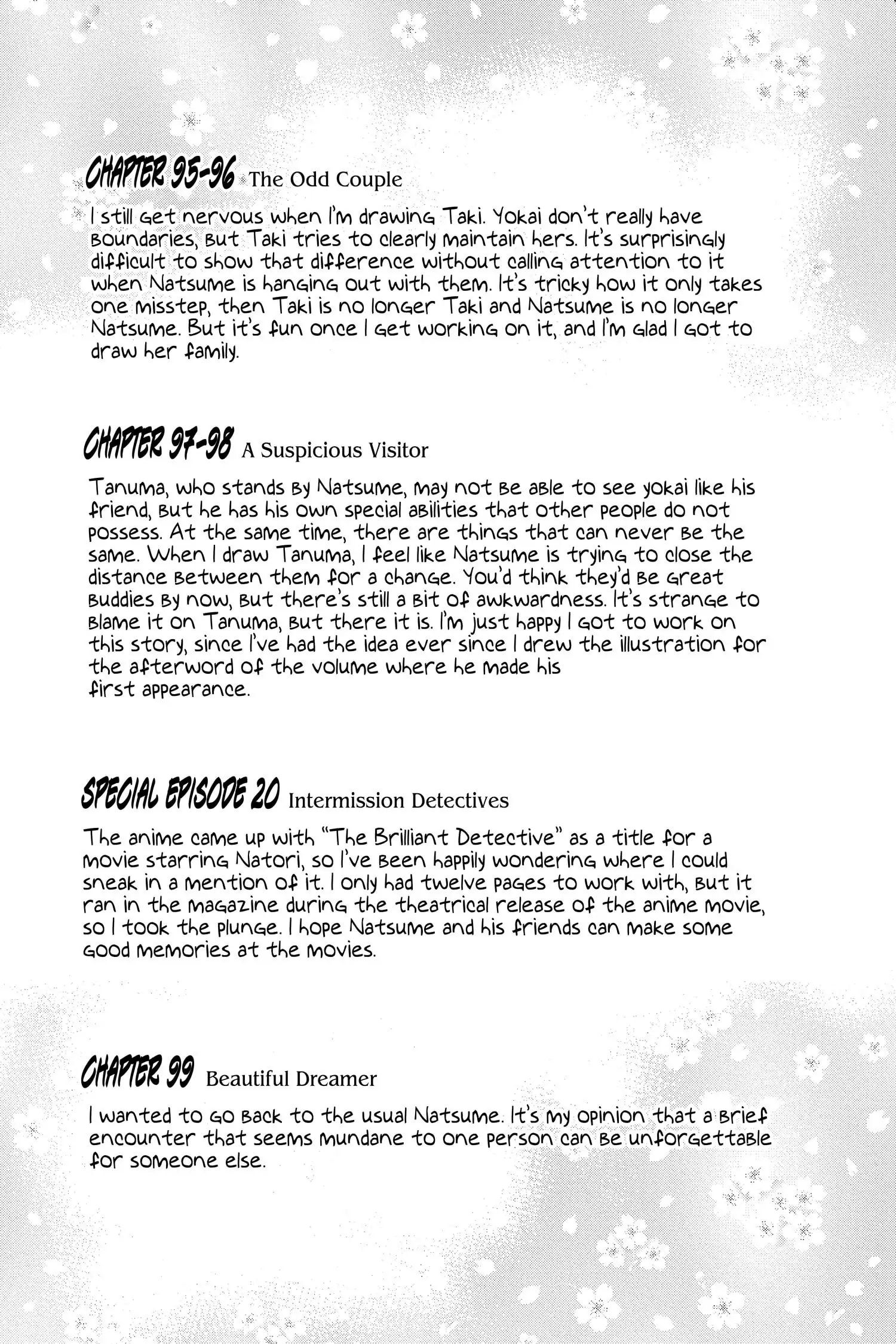 Natsume Yuujinchou chapter 99.1 page 2