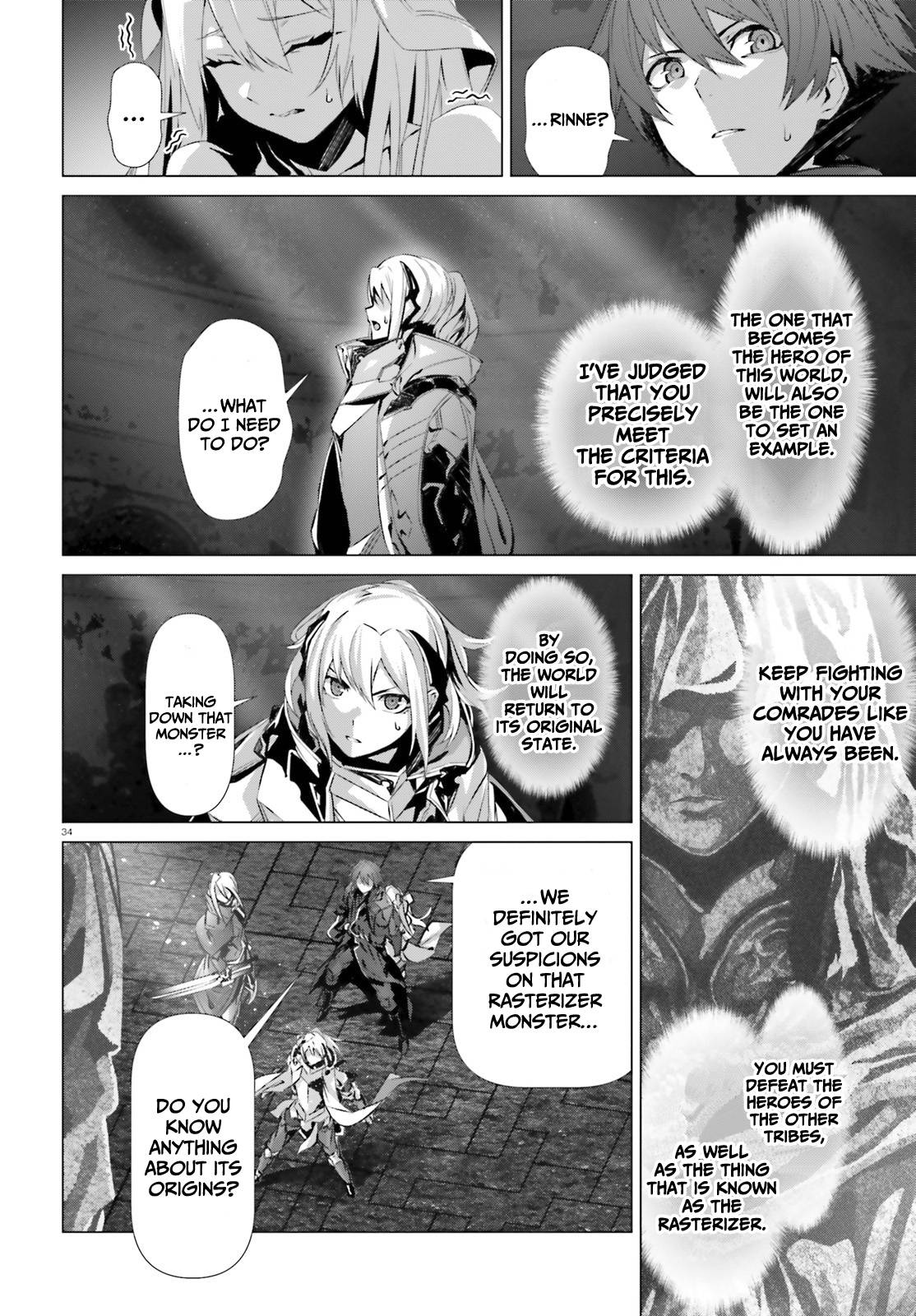 Naze Boku no Sekai wo Daremo Oboeteinai no ka? chapter 37 page 33