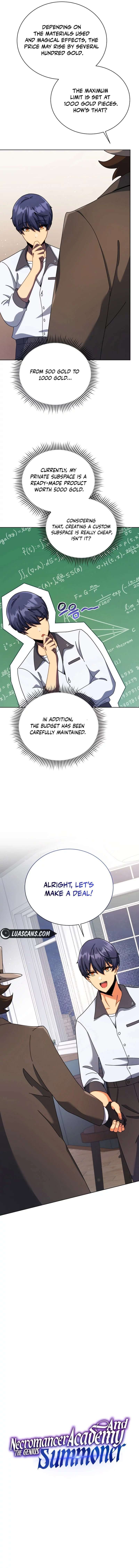 Necromancer Academy and the Genius Summoner chapter 104 page 7