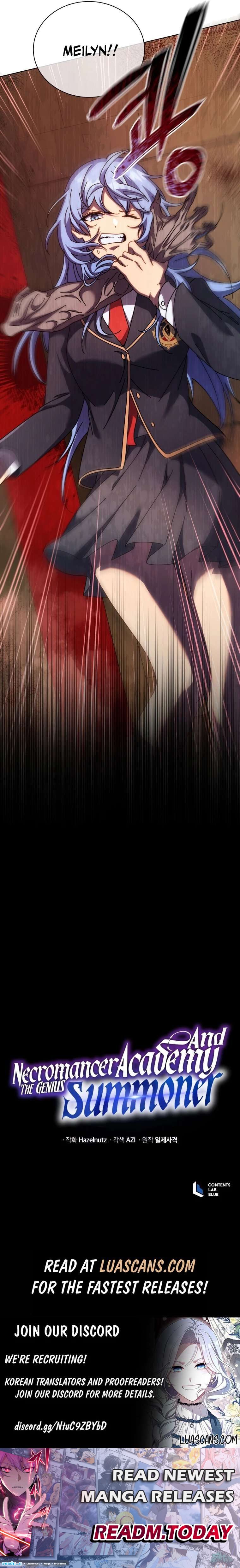 Necromancer Academy and the Genius Summoner chapter 112 page 16