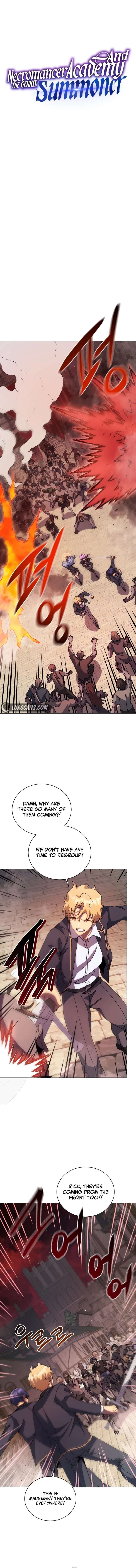 Necromancer Academy and the Genius Summoner chapter 113 page 5