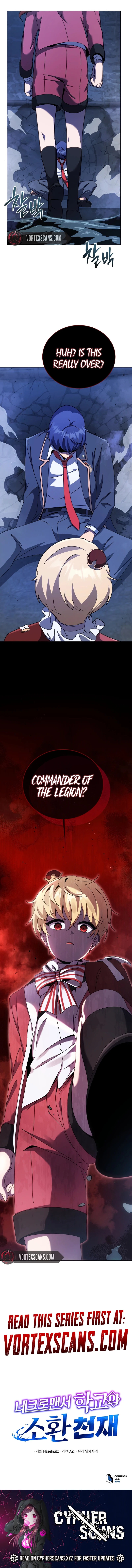 Necromancer Academy and the Genius Summoner chapter 116 page 11