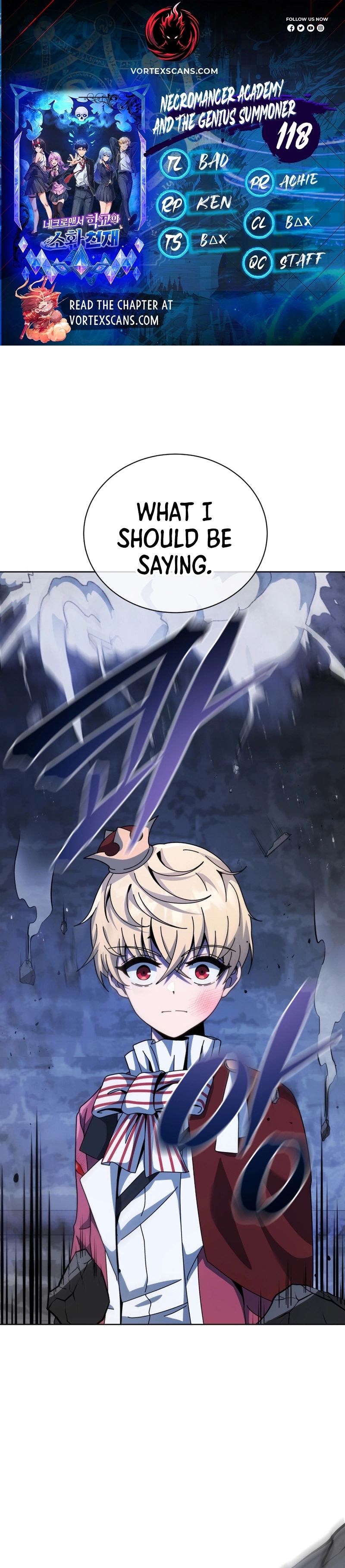 Necromancer Academy and the Genius Summoner chapter 118 page 1