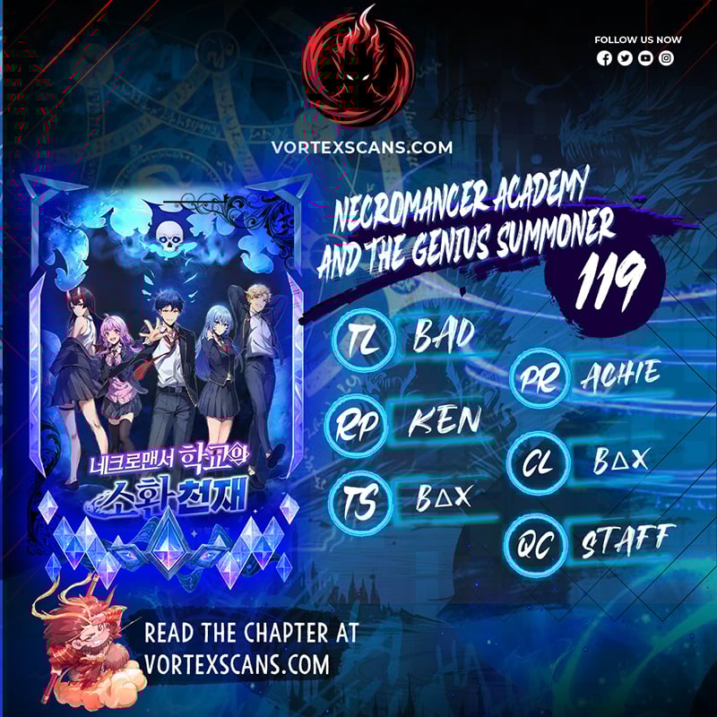 Necromancer Academy and the Genius Summoner chapter 119 page 1