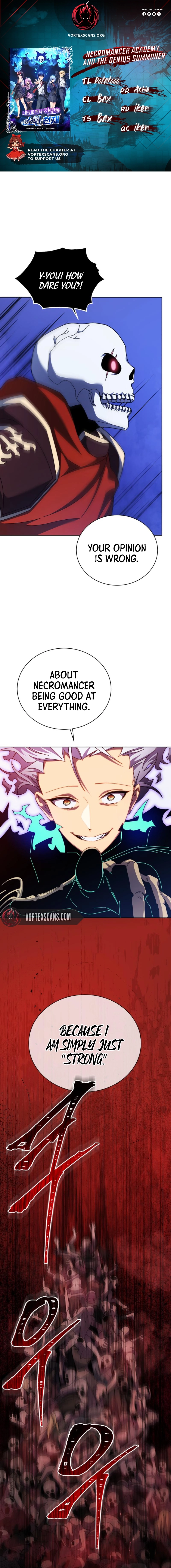 Necromancer Academy and the Genius Summoner chapter 124 page 1