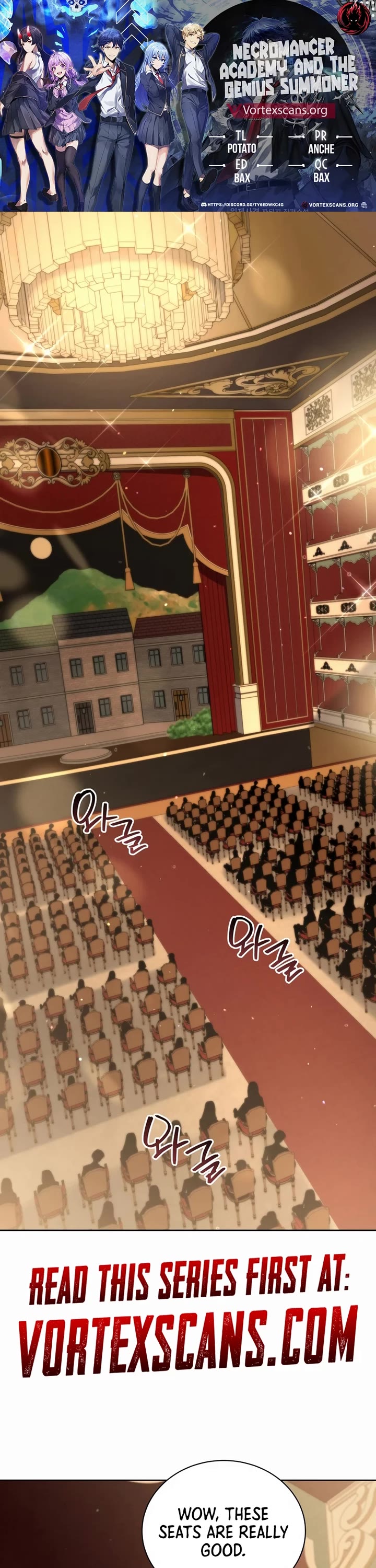 Necromancer Academy and the Genius Summoner chapter 180 page 1