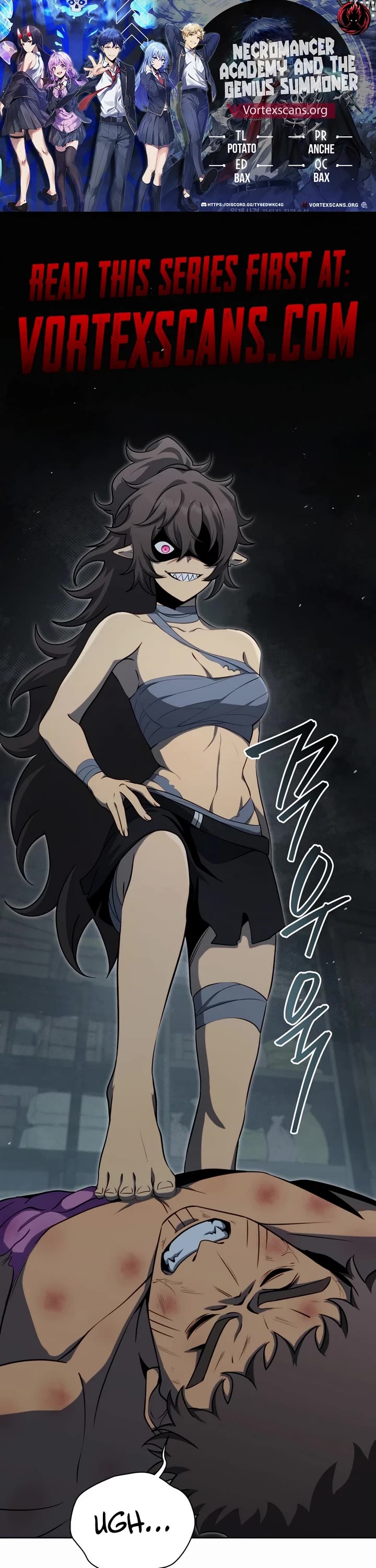 Necromancer Academy and the Genius Summoner chapter 185 page 1