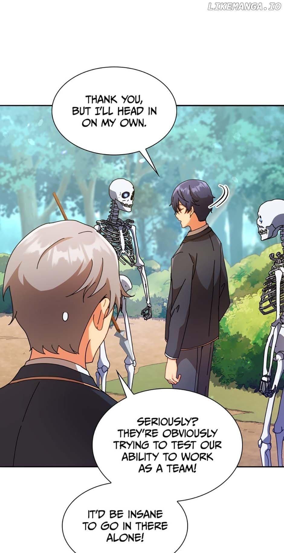 Necromancer Academy and the Genius Summoner chapter 74 page 58