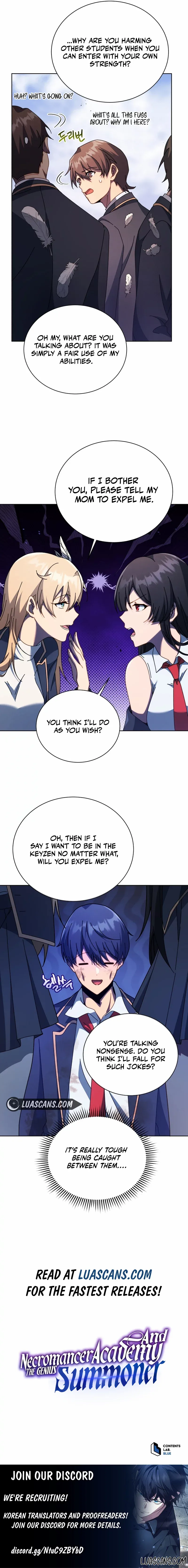 Necromancer Academy and the Genius Summoner chapter 85 page 18