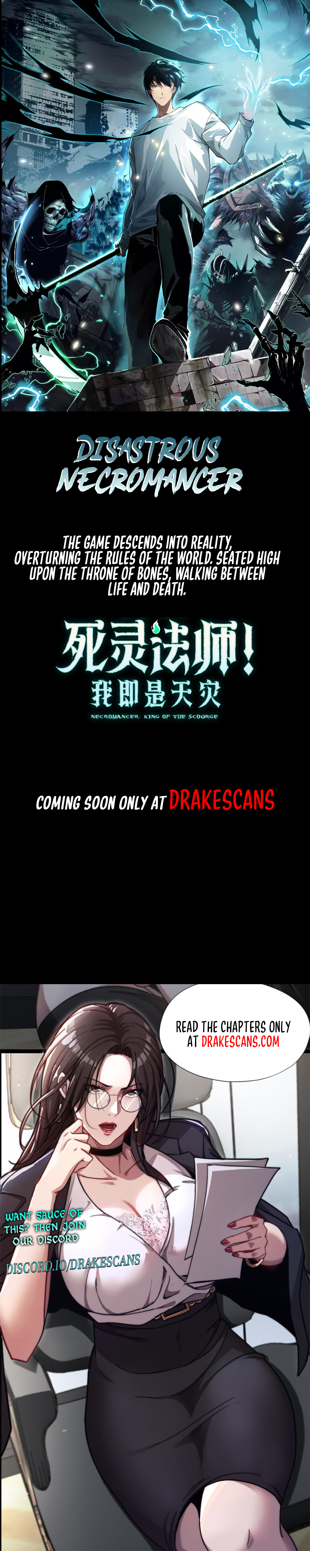 Necromancer, the Ultimate Scourge! chapter 0.5 page 1