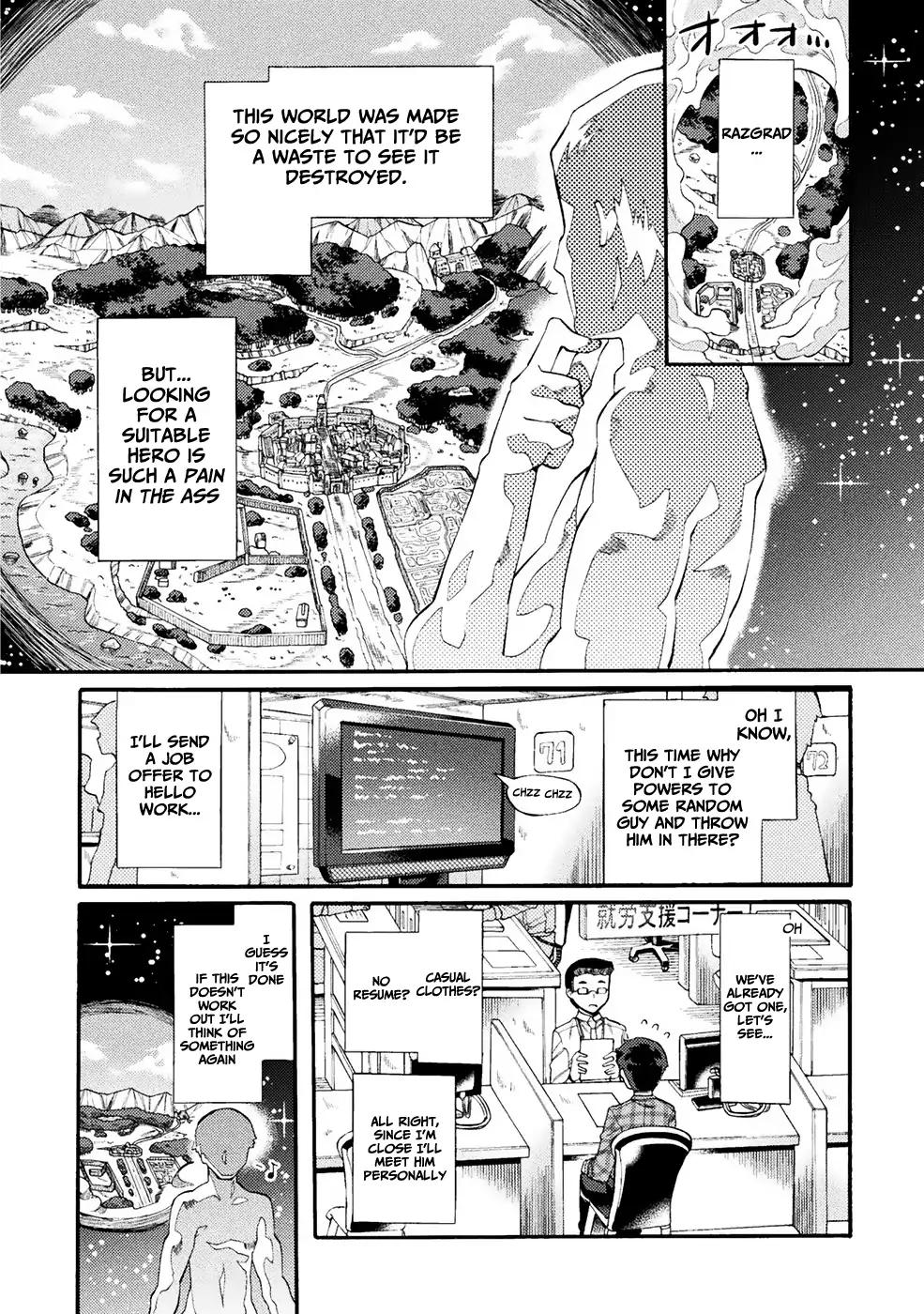 NEET dakedo Hello Work ni Ittara Isekai ni Tsuretekareta chapter 1 page 2