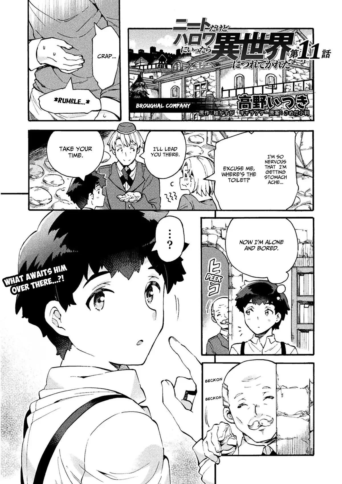 NEET dakedo Hello Work ni Ittara Isekai ni Tsuretekareta chapter 11 page 2