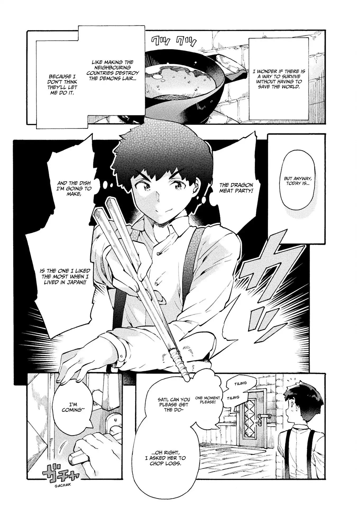 NEET dakedo Hello Work ni Ittara Isekai ni Tsuretekareta chapter 12 page 3