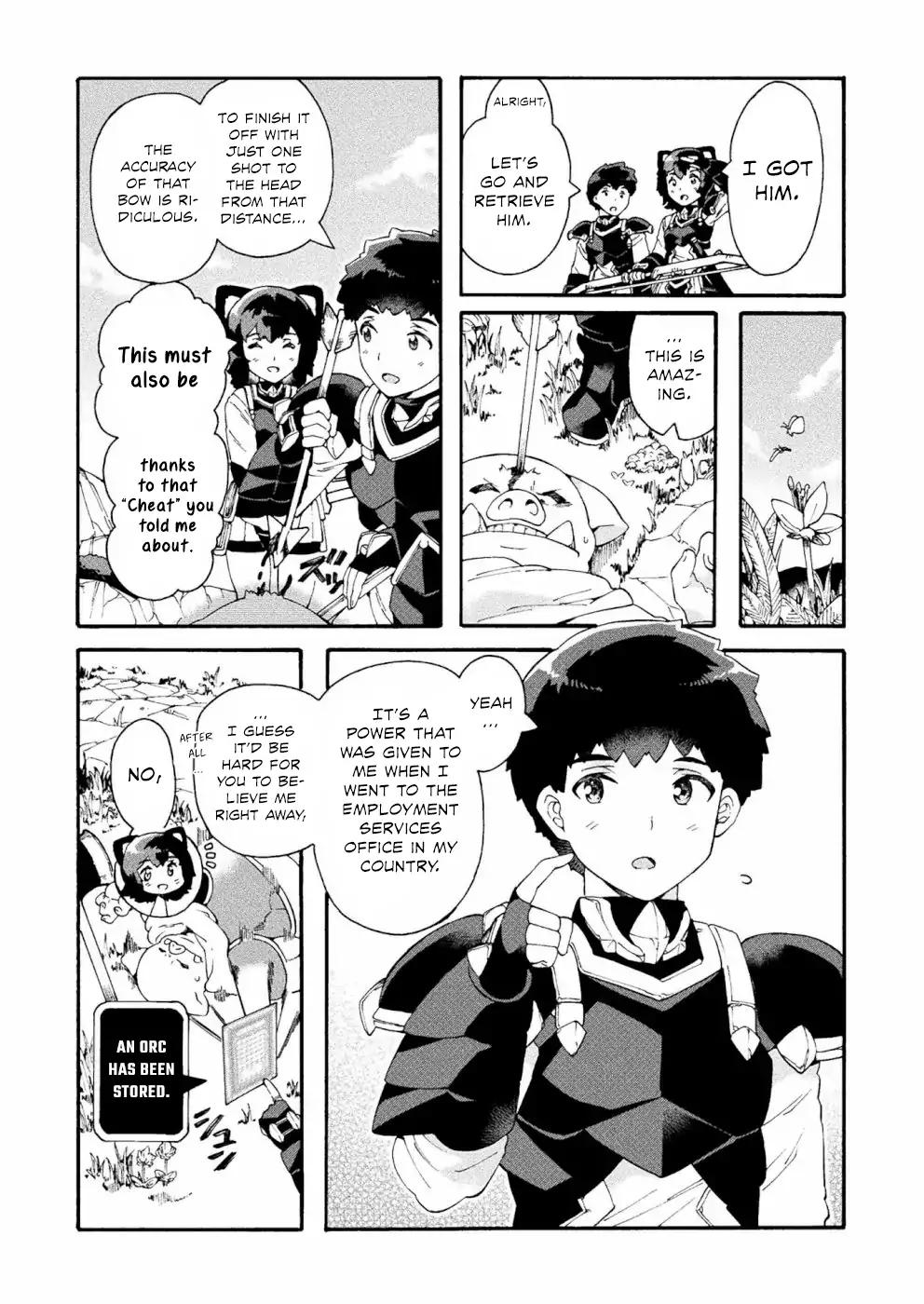NEET dakedo Hello Work ni Ittara Isekai ni Tsuretekareta chapter 17 page 10