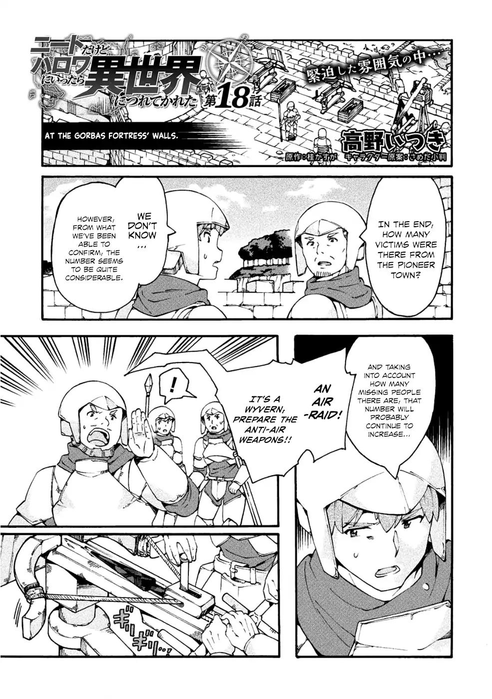 NEET dakedo Hello Work ni Ittara Isekai ni Tsuretekareta chapter 18 page 2