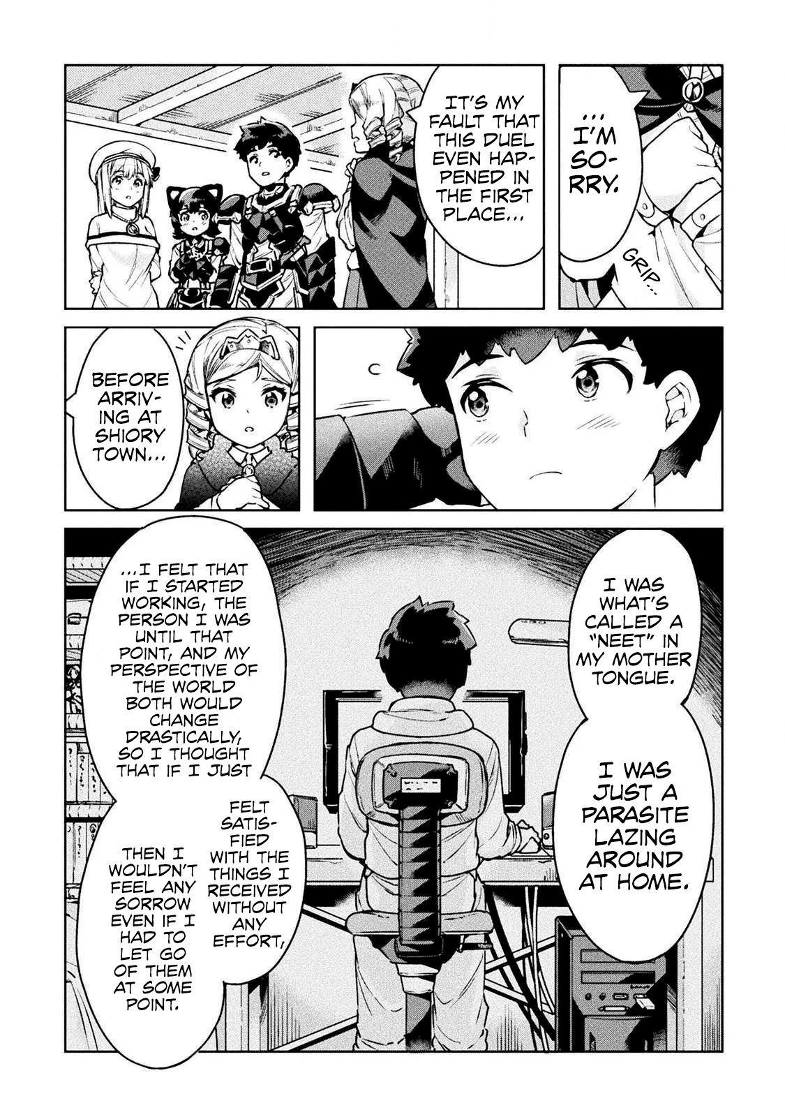 NEET dakedo Hello Work ni Ittara Isekai ni Tsuretekareta chapter 23 page 4