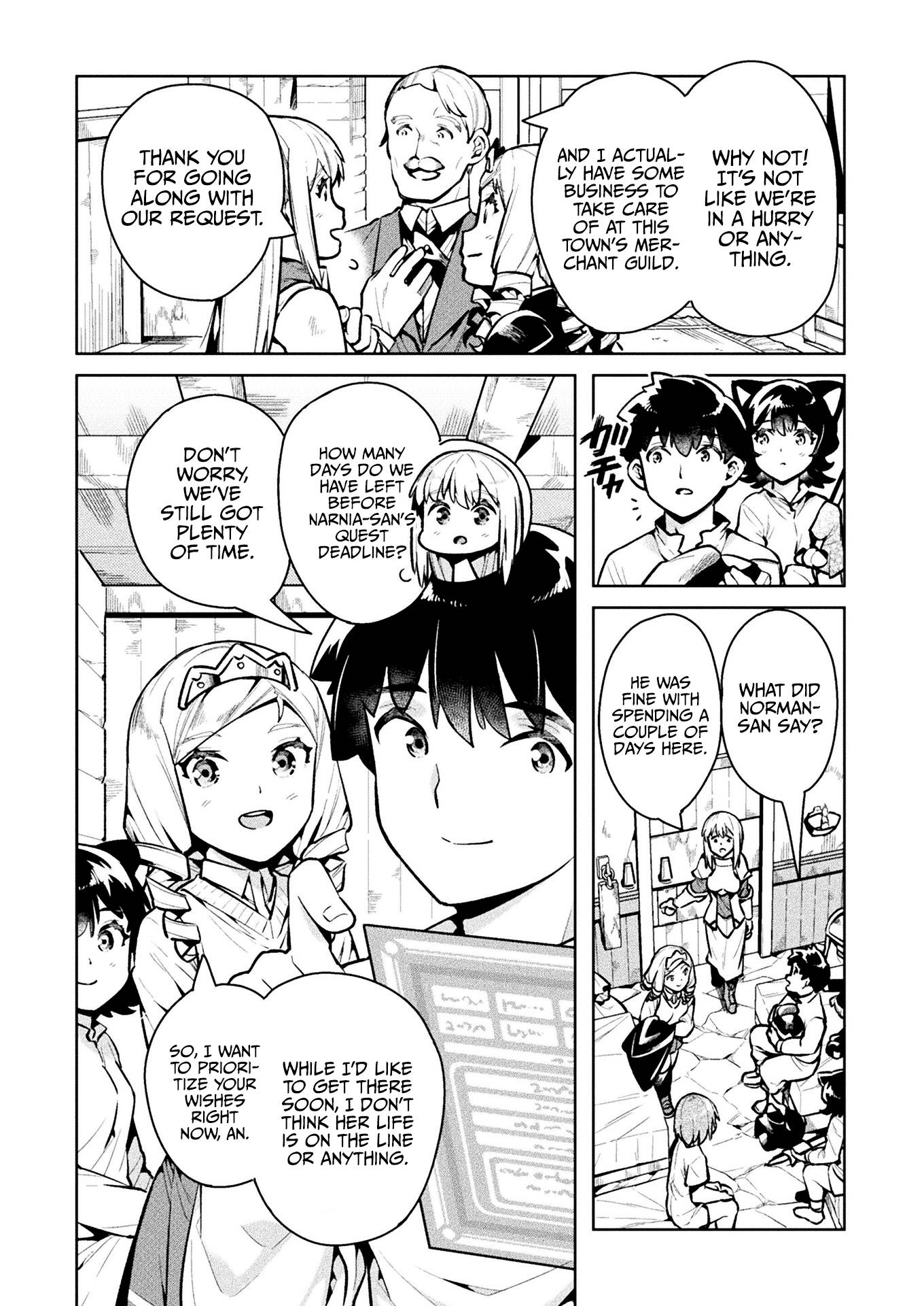 NEET dakedo Hello Work ni Ittara Isekai ni Tsuretekareta chapter 38 page 6