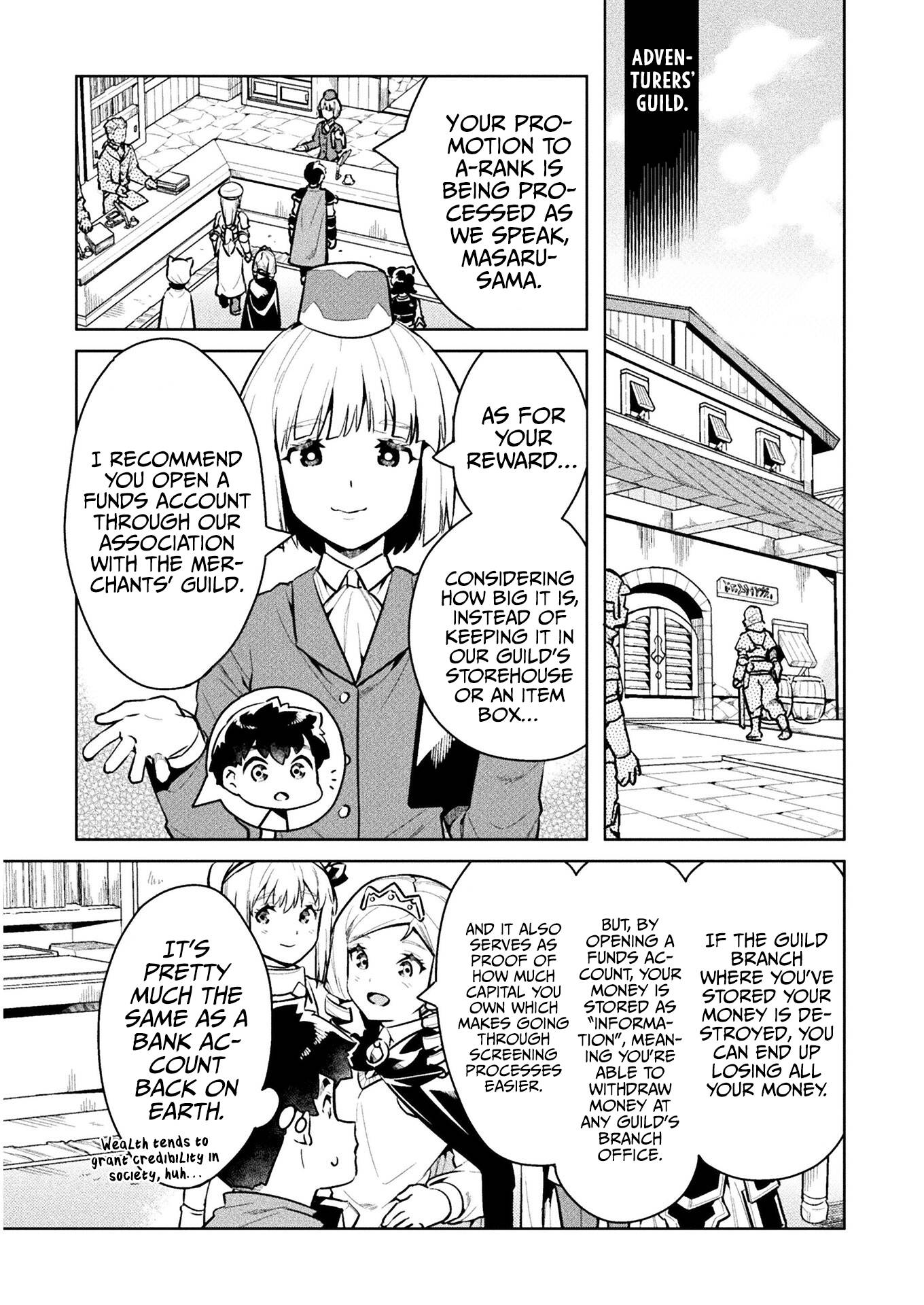 NEET dakedo Hello Work ni Ittara Isekai ni Tsuretekareta chapter 44 page 13