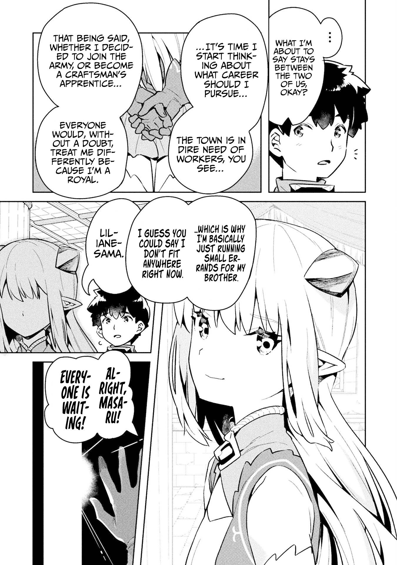 NEET dakedo Hello Work ni Ittara Isekai ni Tsuretekareta chapter 46 page 28