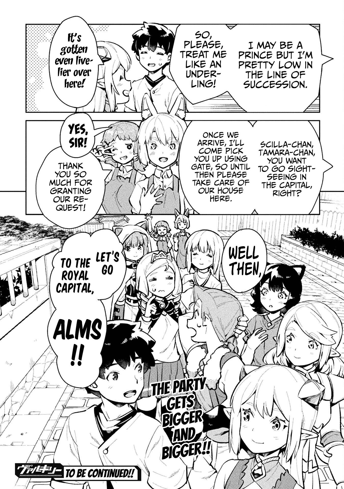 NEET dakedo Hello Work ni Ittara Isekai ni Tsuretekareta chapter 47 page 34