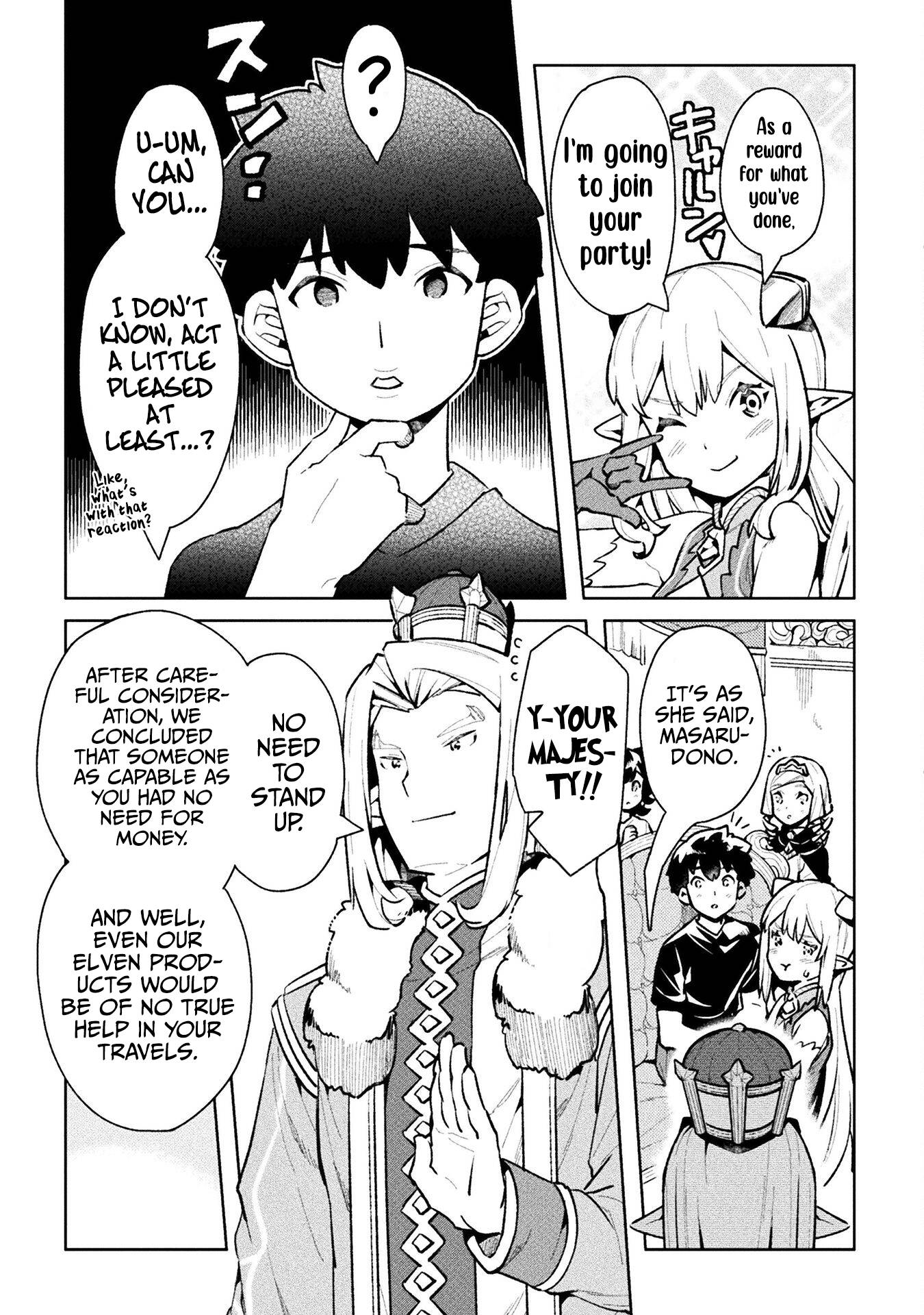 NEET dakedo Hello Work ni Ittara Isekai ni Tsuretekareta chapter 47 page 4