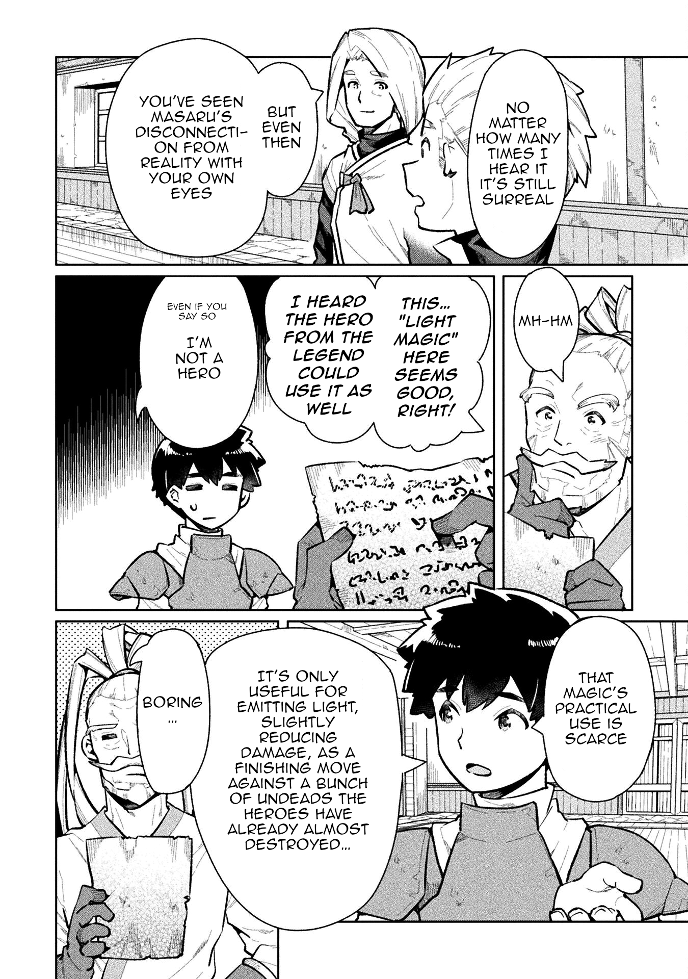 NEET dakedo Hello Work ni Ittara Isekai ni Tsuretekareta chapter 59 page 6