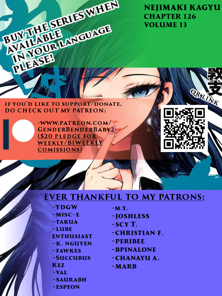 Nejimaki Kagyu chapter 126 page 1
