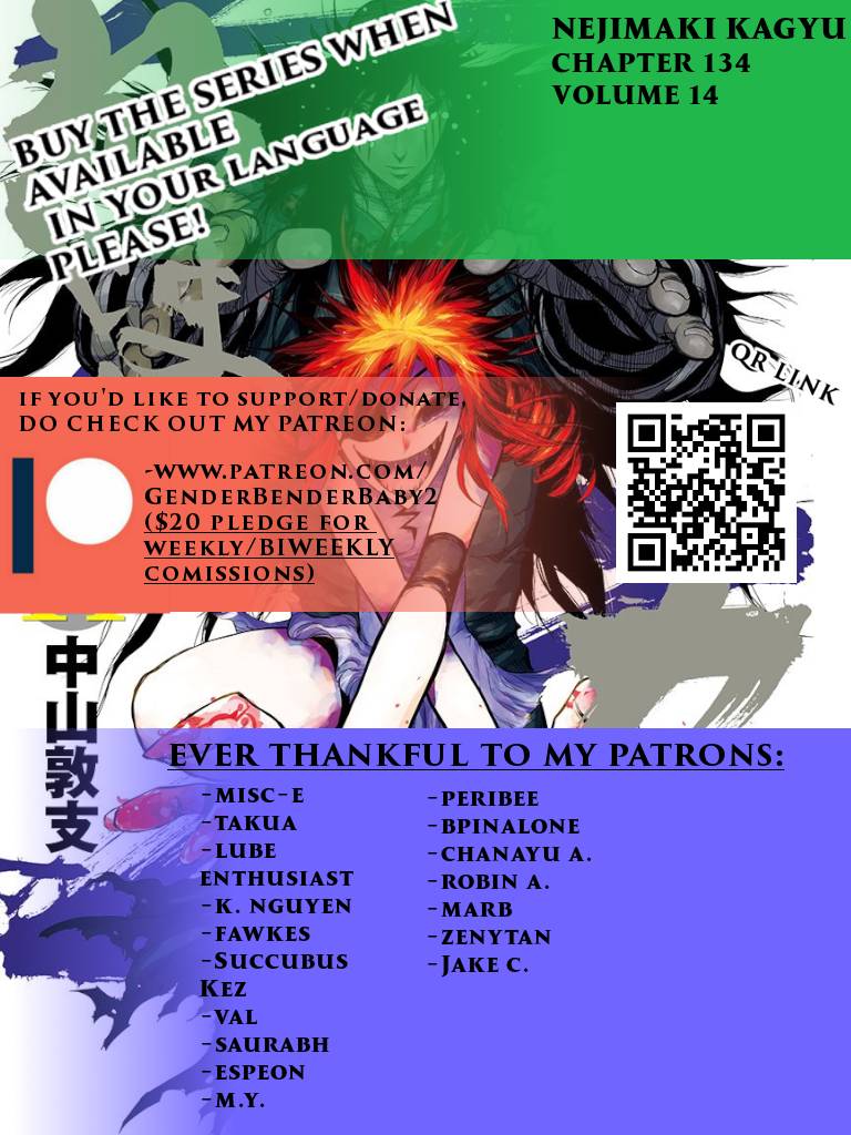 Nejimaki Kagyu chapter 134 page 1
