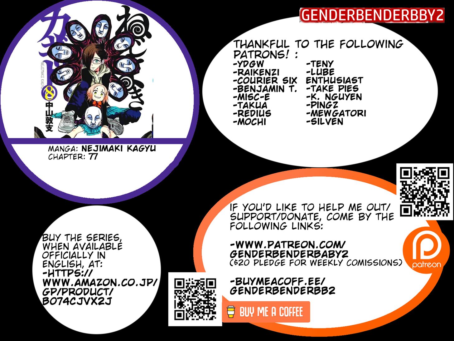 Nejimaki Kagyu chapter 77 page 1