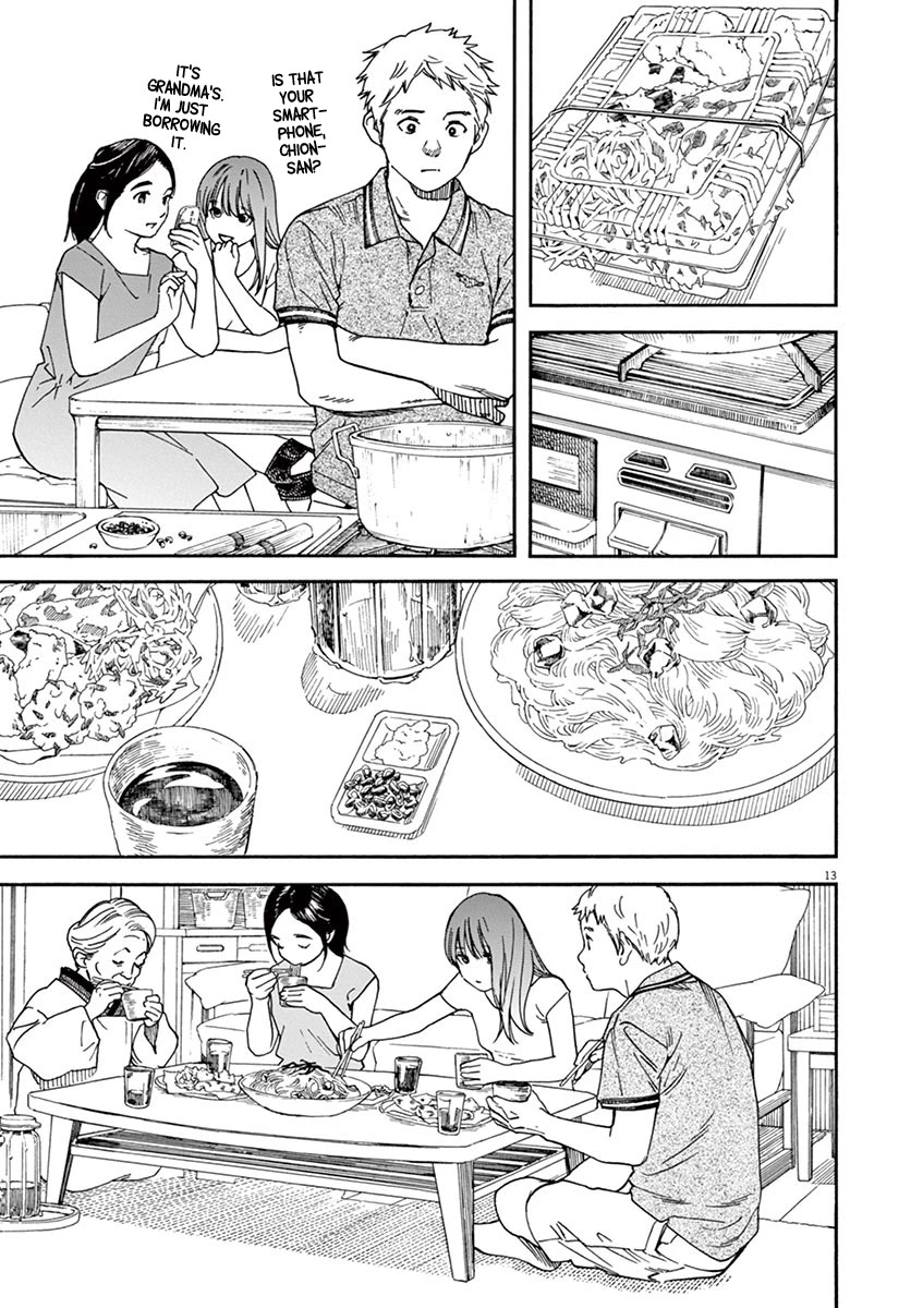 Neko no Otera no Chion-san chapter 40 page 13