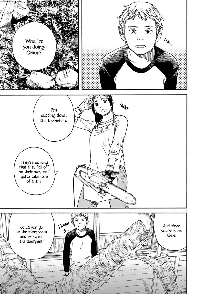 Neko no Otera no Chion-san chapter 8 page 5