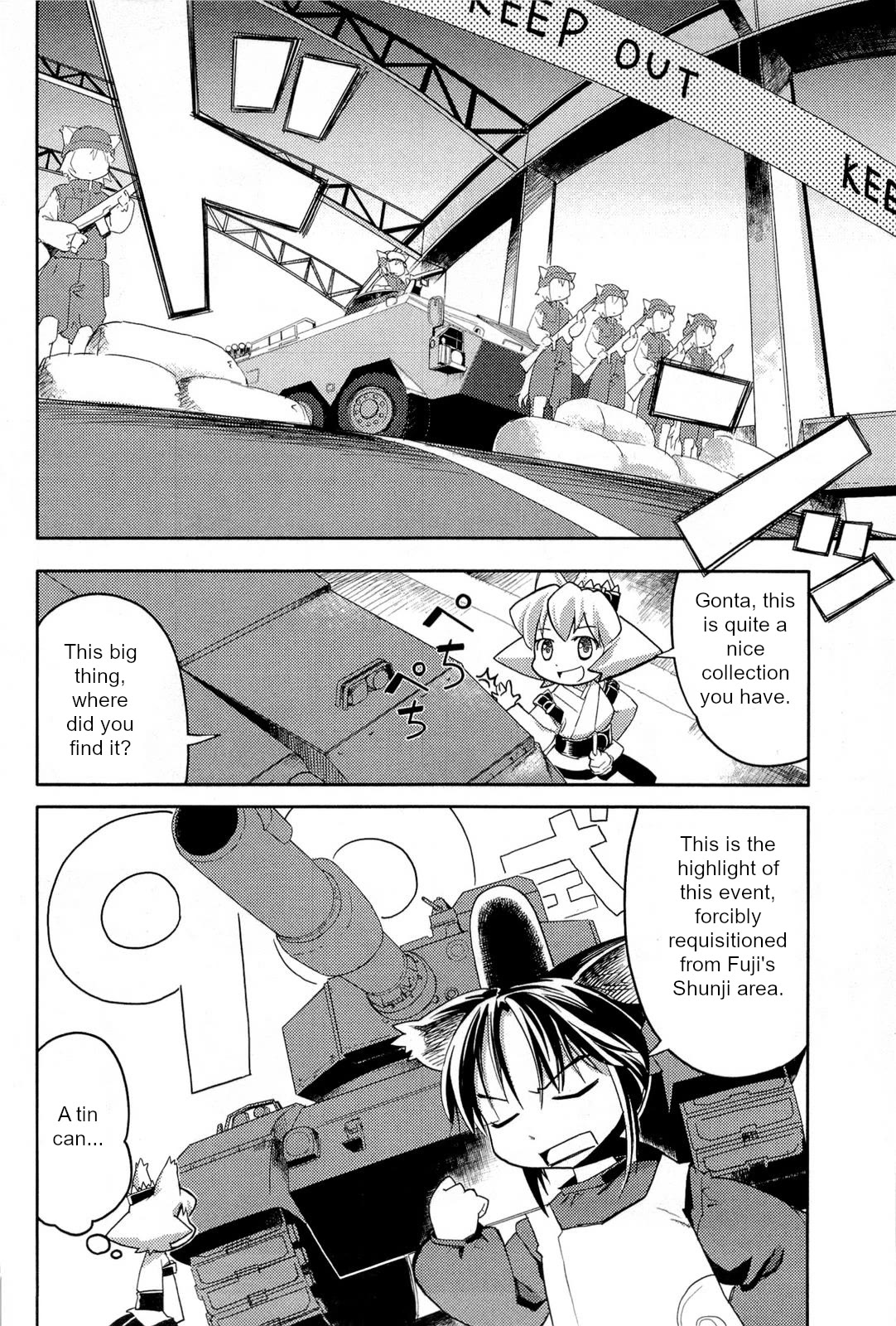 Nekogami Yaoyorozu chapter 3 page 10