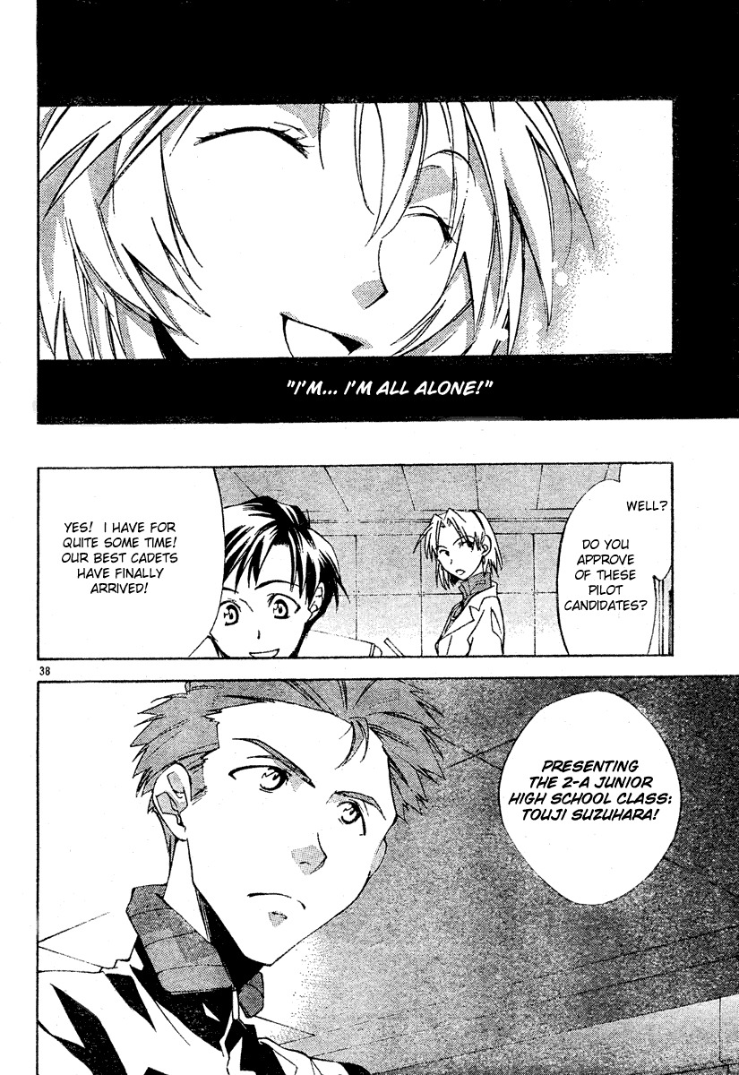 Neon Genesis Evangelion: Koutetsu no Girlfriend 2nd chapter 2 page 38