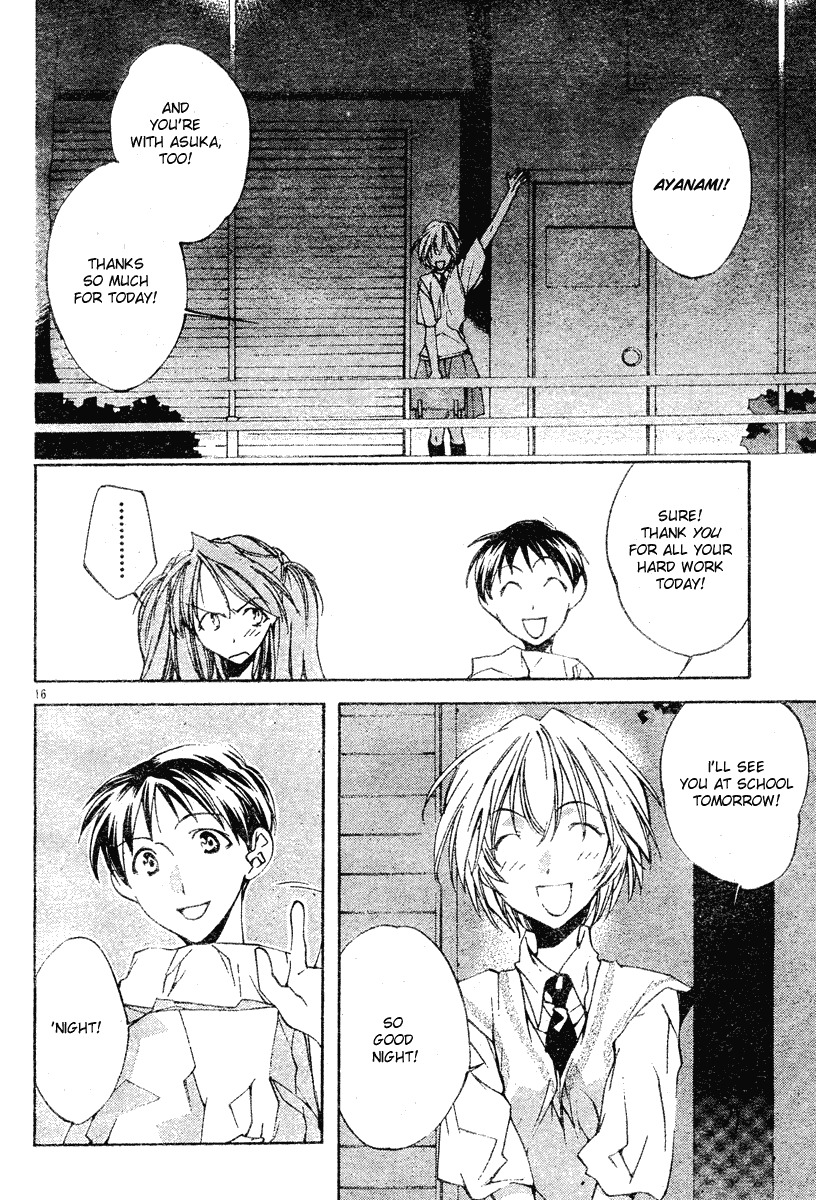 Neon Genesis Evangelion: Koutetsu no Girlfriend 2nd chapter 3 page 16