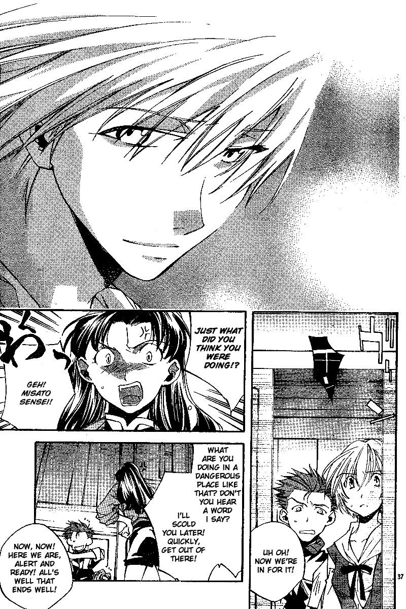 Neon Genesis Evangelion: Koutetsu no Girlfriend 2nd chapter 7 page 37