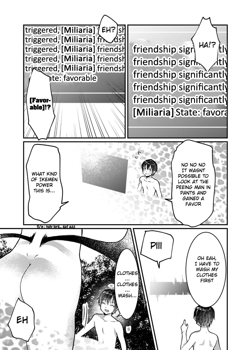 Neta Chara Kari Play no Tsumori ga Isekai Shoukan ~Mayoibito wa Josei no Teki ni Ninteisaremashita~ chapter 1 page 24