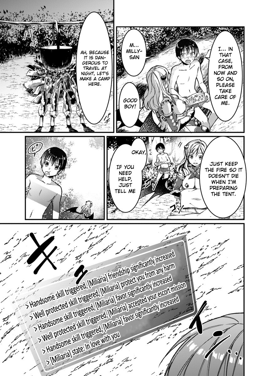 Neta Chara Kari Play no Tsumori ga Isekai Shoukan ~Mayoibito wa Josei no Teki ni Ninteisaremashita~ chapter 1 page 34