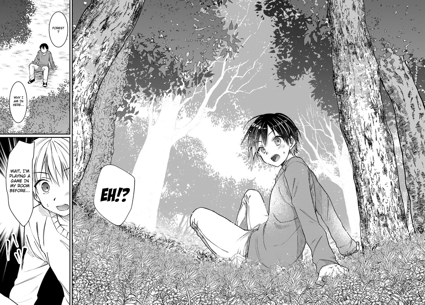 Neta Chara Kari Play no Tsumori ga Isekai Shoukan ~Mayoibito wa Josei no Teki ni Ninteisaremashita~ chapter 1 page 6