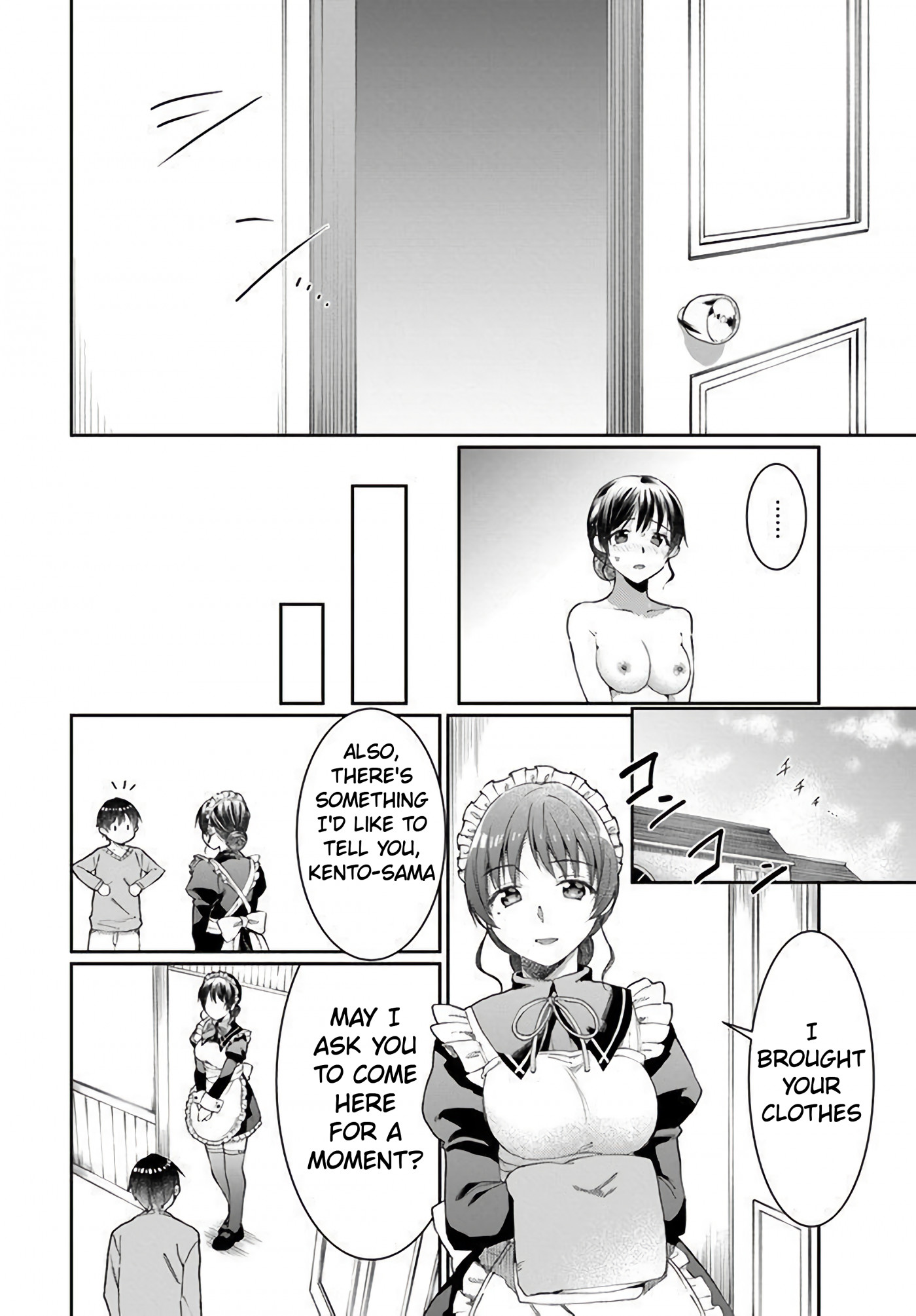 Neta Chara Kari Play no Tsumori ga Isekai Shoukan ~Mayoibito wa Josei no Teki ni Ninteisaremashita~ chapter 10.5 page 7