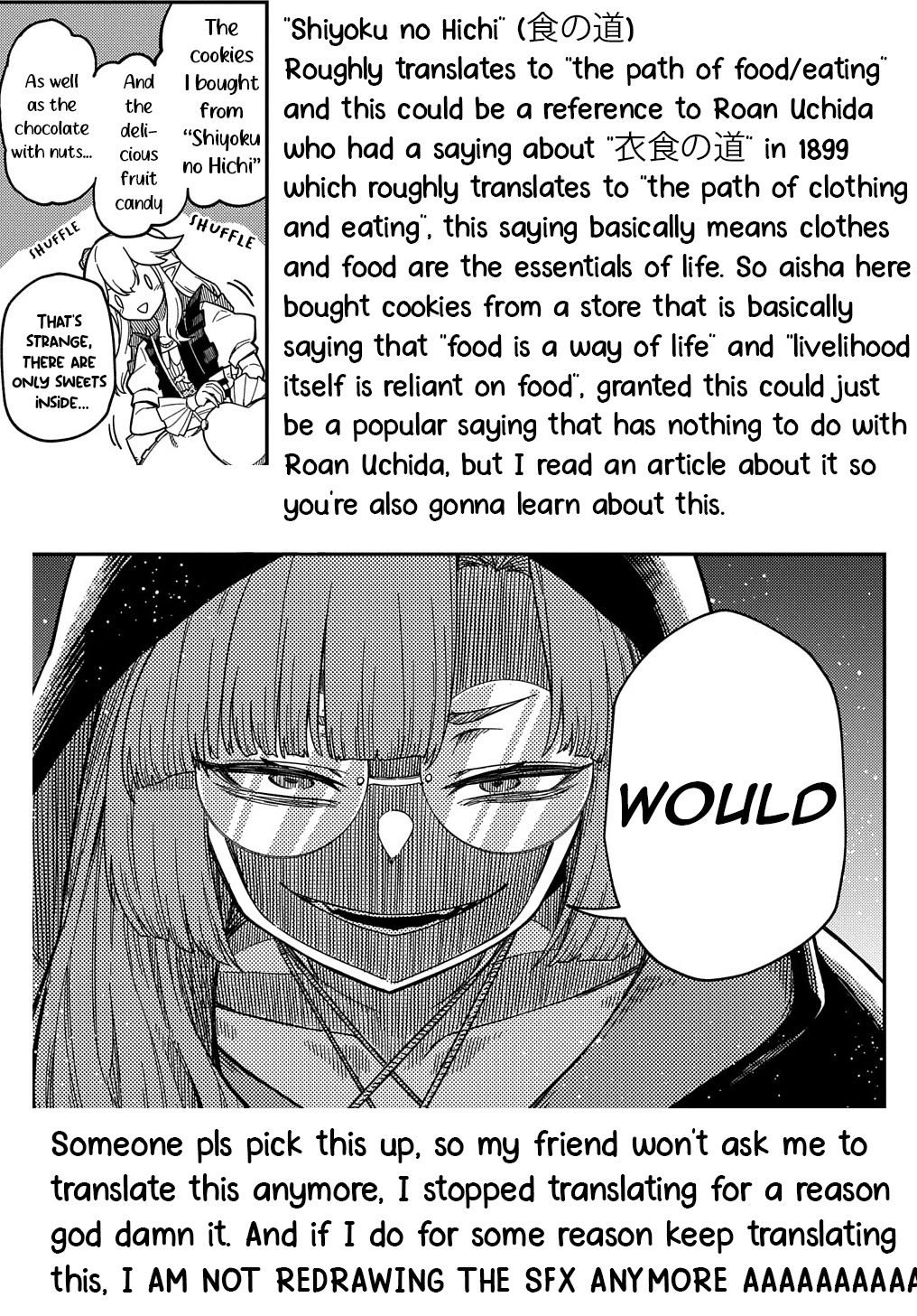 Neta Chara Tensei to ka anmari da! chapter 22.1 page 28