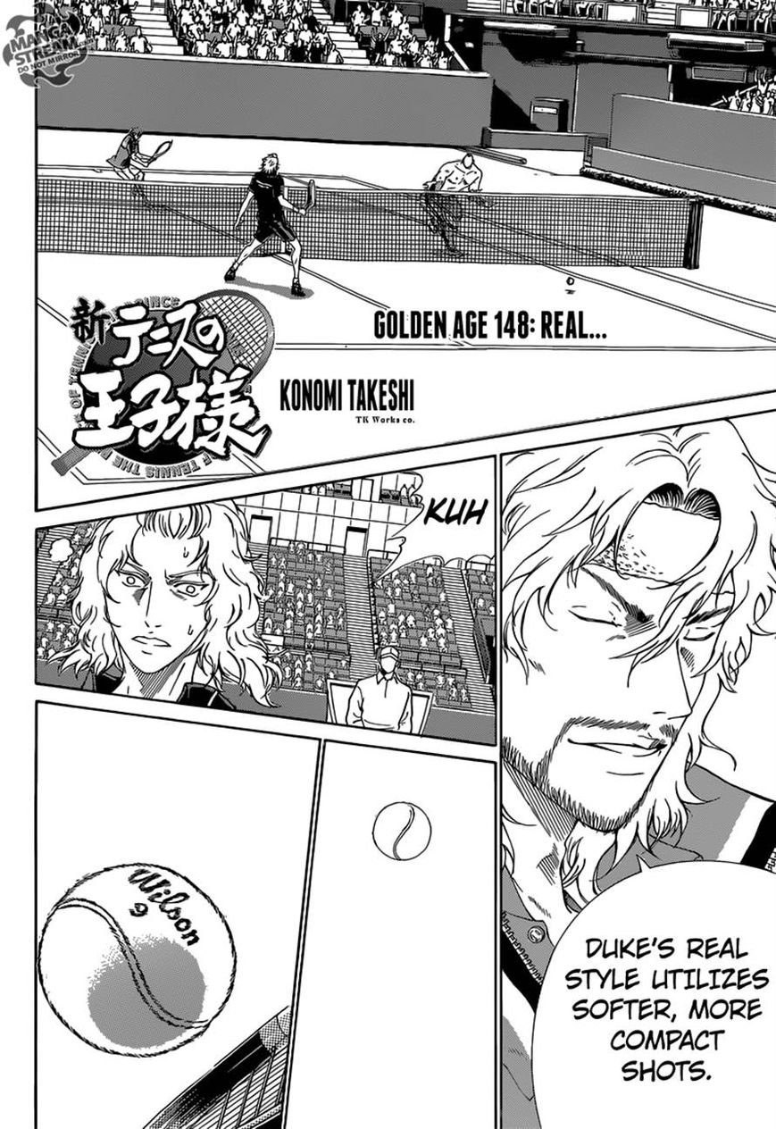 New Prince of Tennis chapter 148 page 1