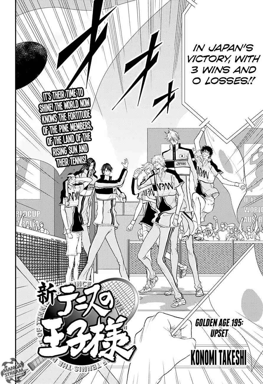 New Prince of Tennis chapter 195 page 4
