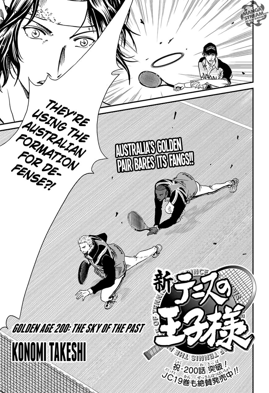 New Prince of Tennis chapter 200 page 1