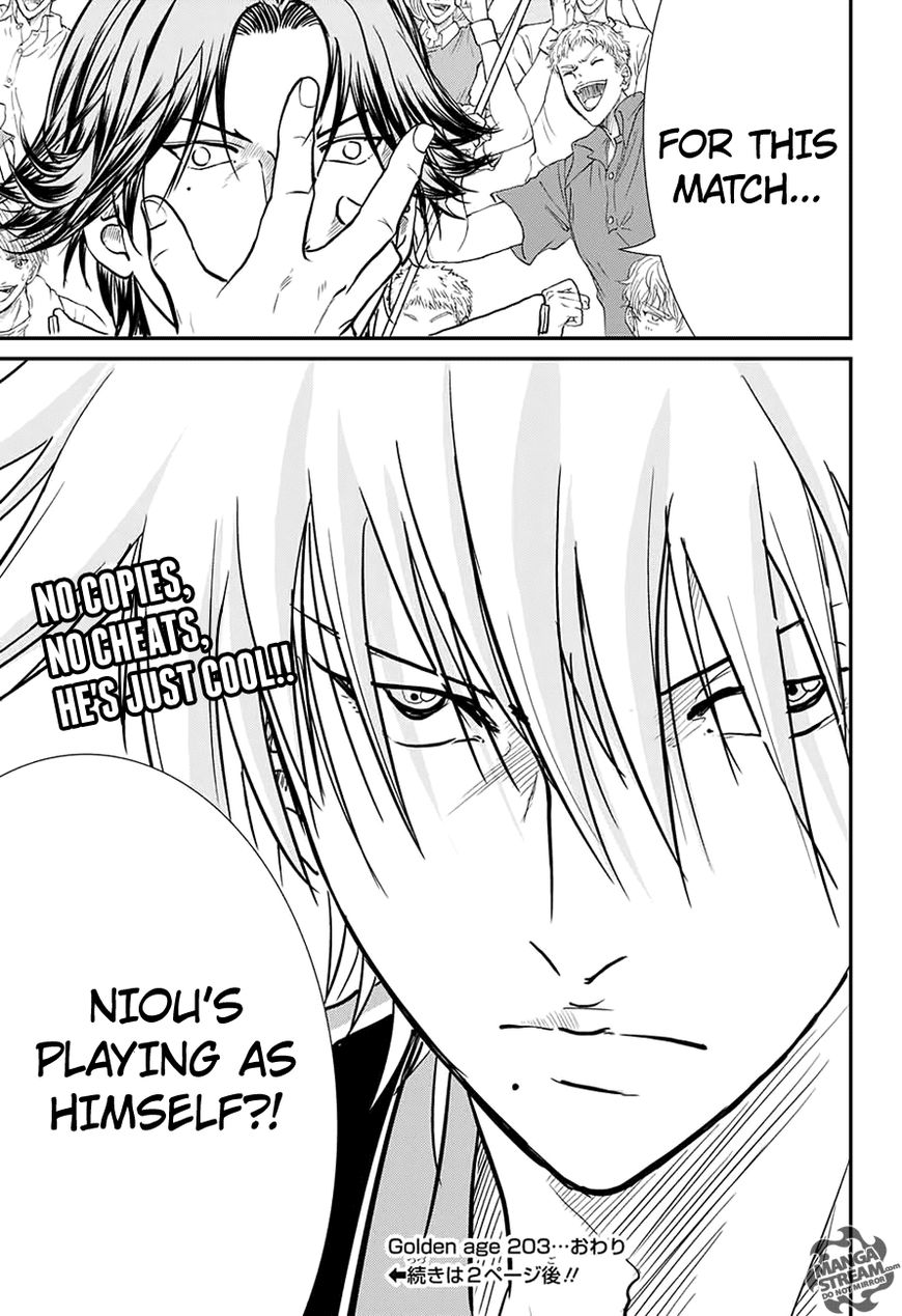 New Prince of Tennis chapter 203 page 16