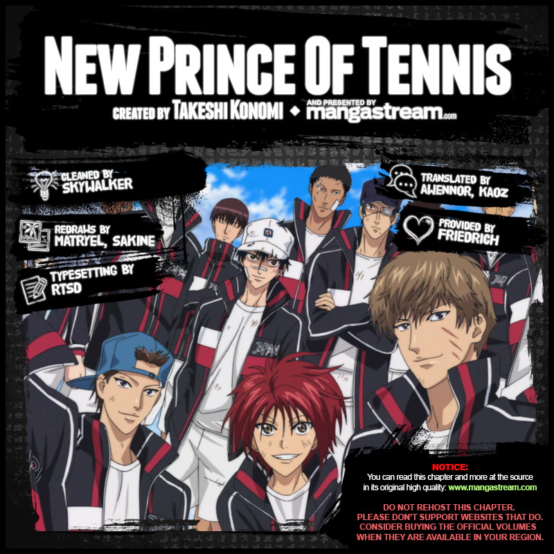 New Prince of Tennis chapter 206 page 2