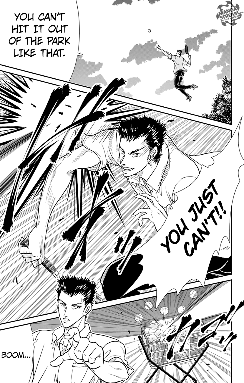 New Prince of Tennis chapter 228 page 8