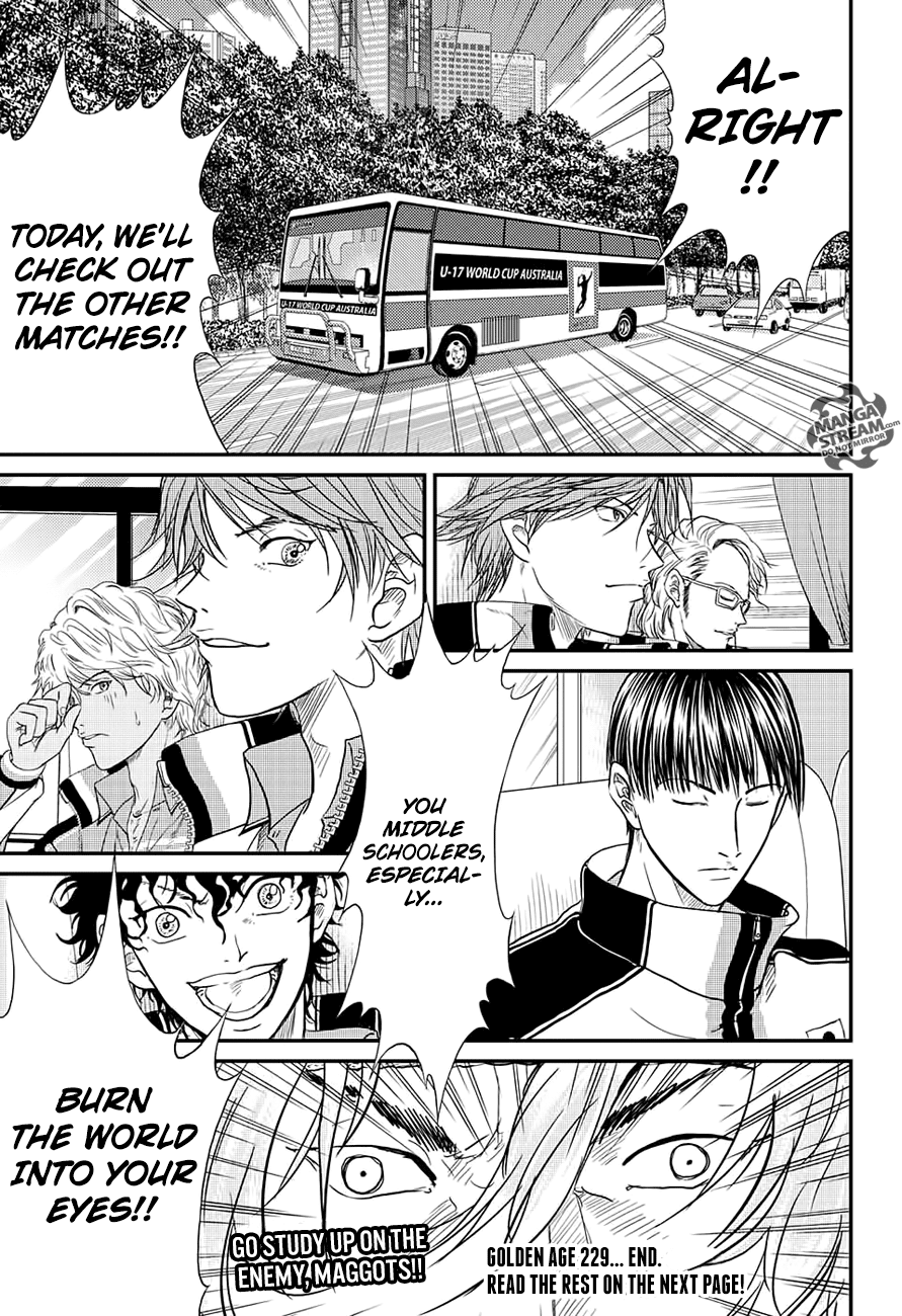New Prince of Tennis chapter 229 page 15