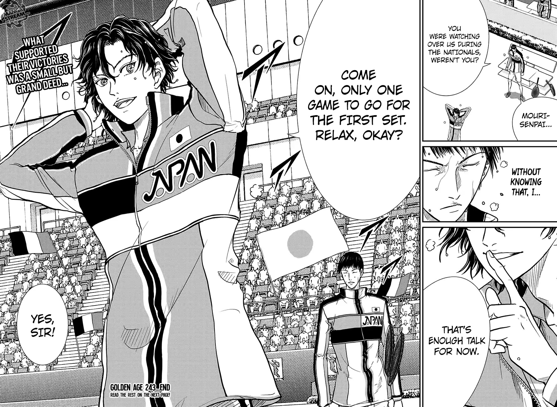 New Prince of Tennis chapter 243 page 15